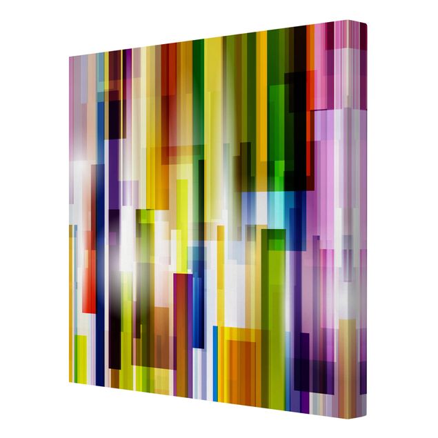 Leinwandbilder kaufen Rainbow Cubes