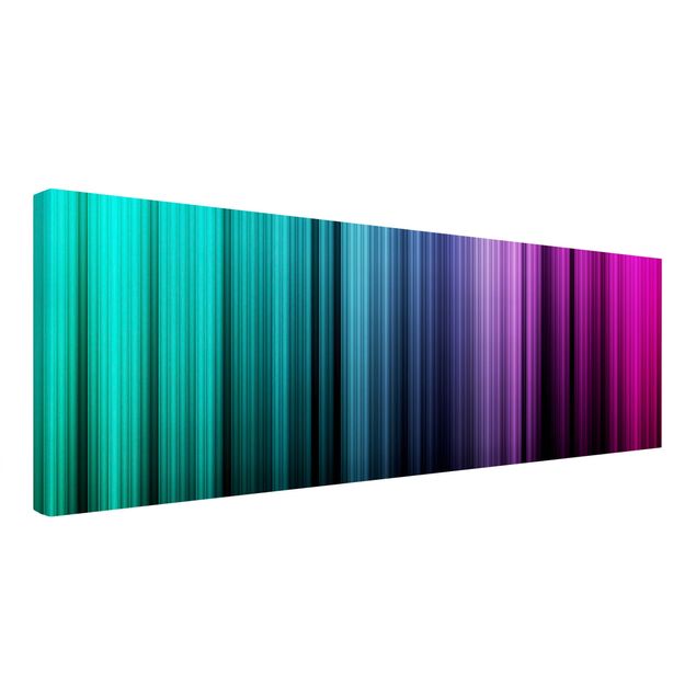 Wandbilder Muster Rainbow Display