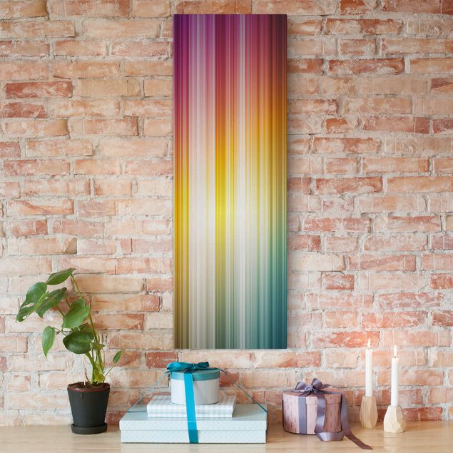 Wanddeko Küche Rainbow Light