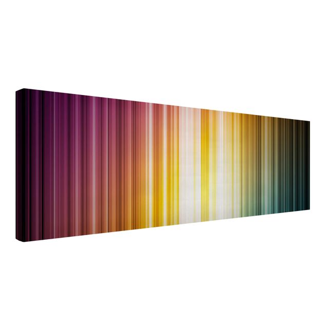 Wandbilder Muster Rainbow Light