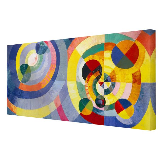 Wandbilder Bunt Robert Delaunay - Forme circulaire