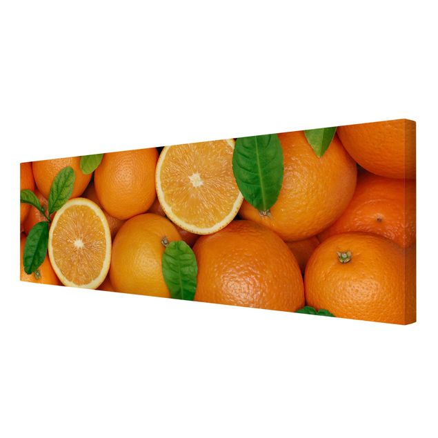 Wandbilder Orange Saftige Orangen