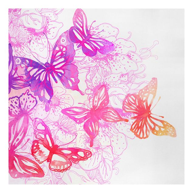 Wandbilder Modern Schmetterlingstraum