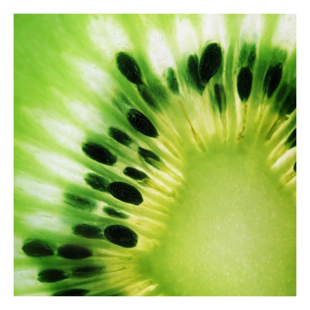 Leinwandbilder Gemüse & Obst Shining Kiwi