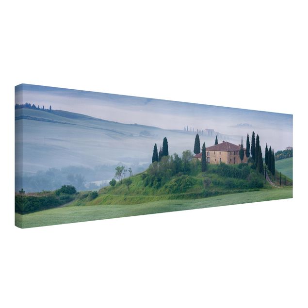 Wandbilder Landschaften Sonnenaufgang in der Toskana