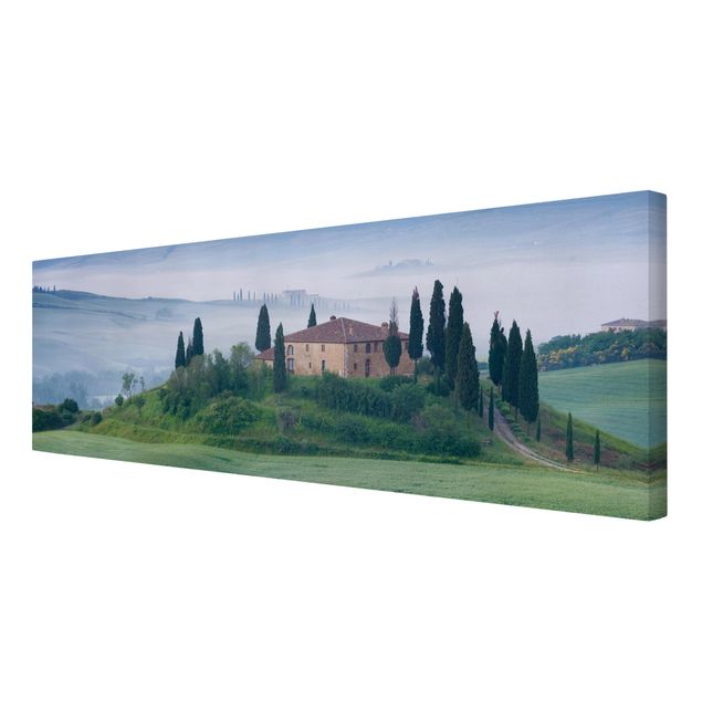 Wandbilder Architektur & Skyline Sonnenaufgang in der Toskana