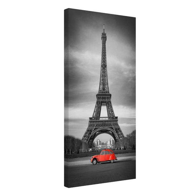 Leinwand schwarz-weiß Spot on Paris