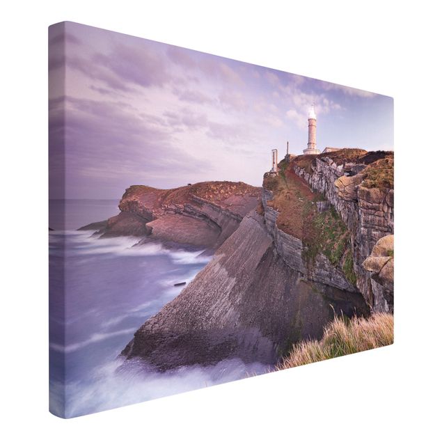 Wandbilder Strände Steilküste und Leuchtturm