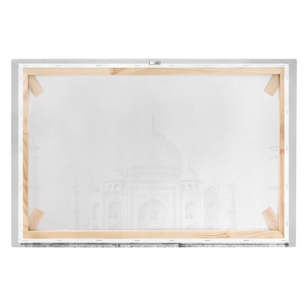 Leinwandbilder kaufen Taj Mahal in Grau
