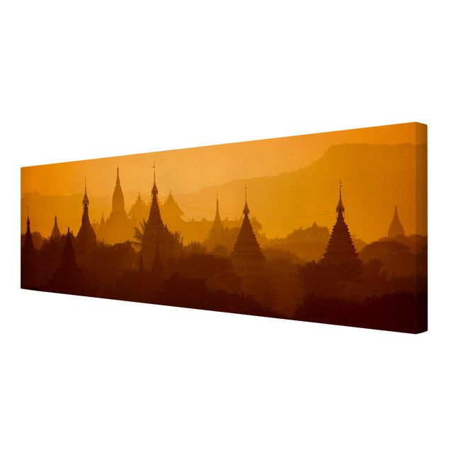 Leinwandbilder Städte Tempelstadt in Myanmar
