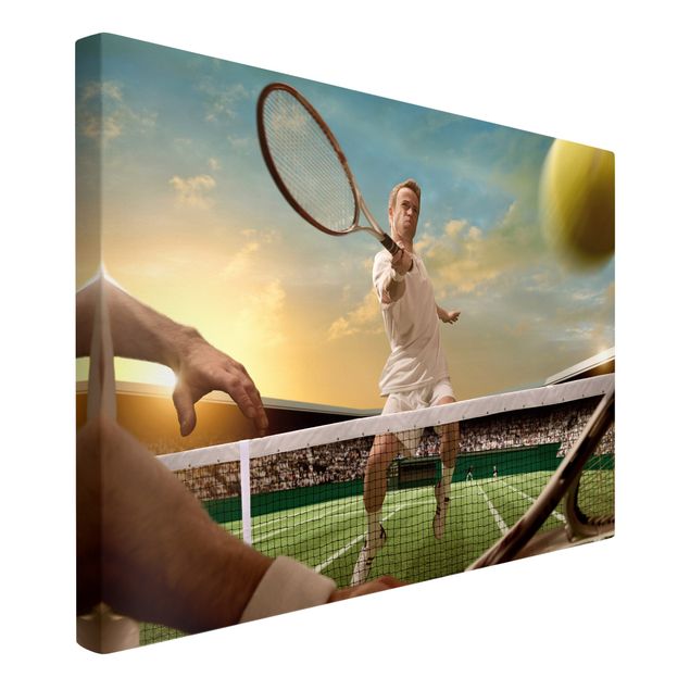 Wandbilder Modern Tennis Player