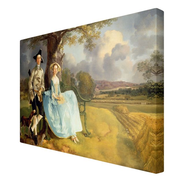 Wandbilder Portrait Thomas Gainsborough - Das Ehepaar Andrews