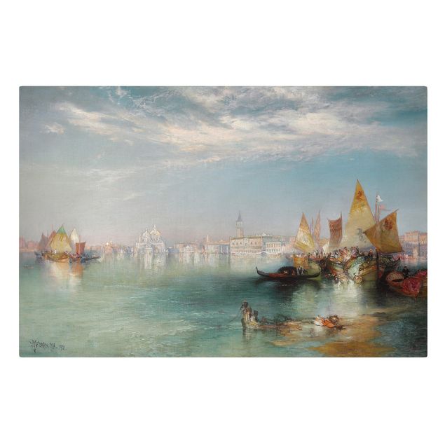 Wandbilder Architektur & Skyline Thomas Moran - Canal Grande Venedig