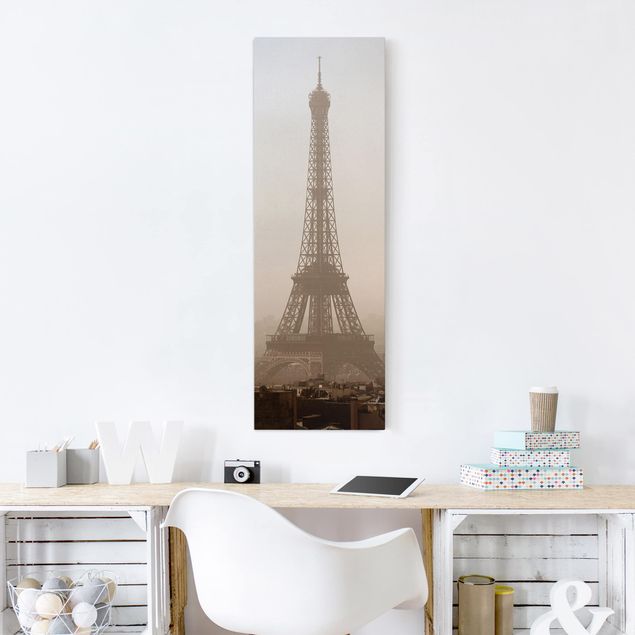 Skyline Leinwand Tour Eiffel