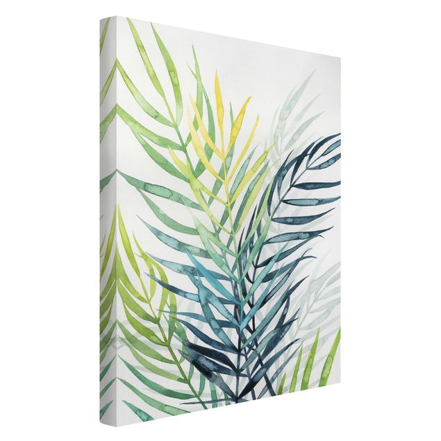 Wandbilder Blumen Tropisches Blattwerk - Palme