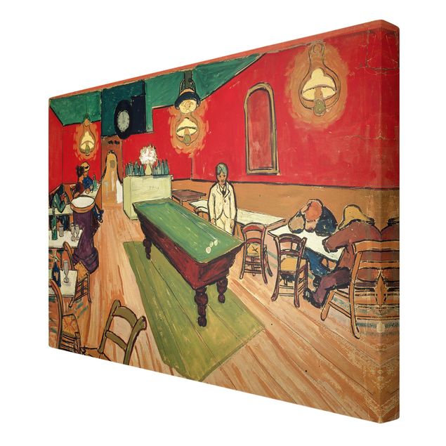 Kunstdrucke auf Leinwand Vincent van Gogh - Das Nachtcafé in Arles