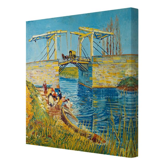 Kunststile Vincent van Gogh - Zugbrücke in Arles