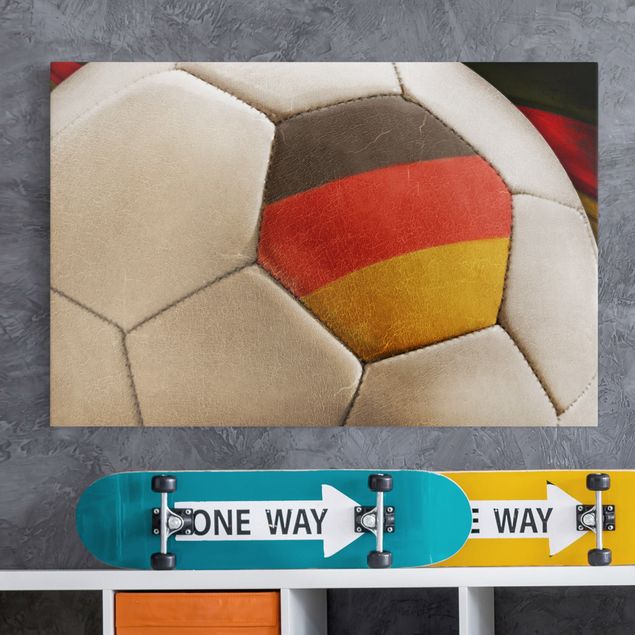 Wandbilder Fußball Vintage Fussball Deutschland