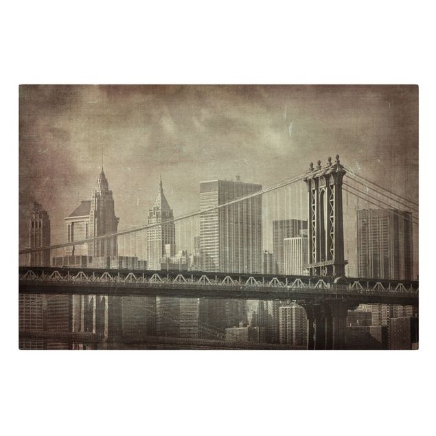 Wandbilder Architektur & Skyline Vintage New York City