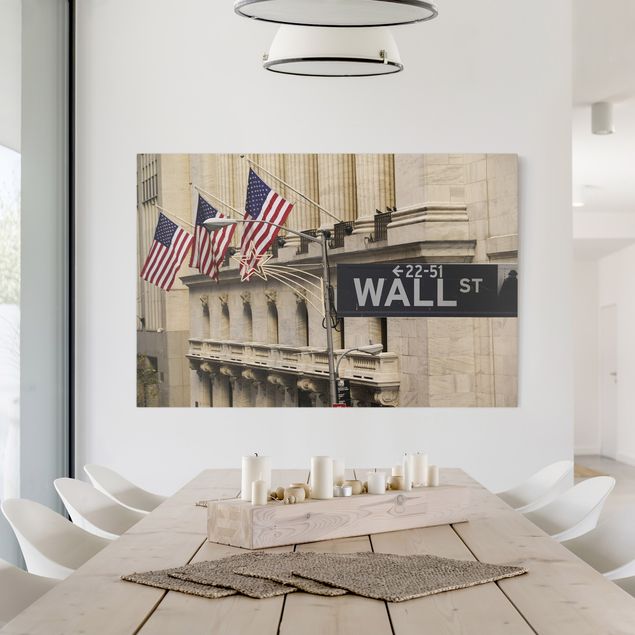 Wandbilder New York Wall Street