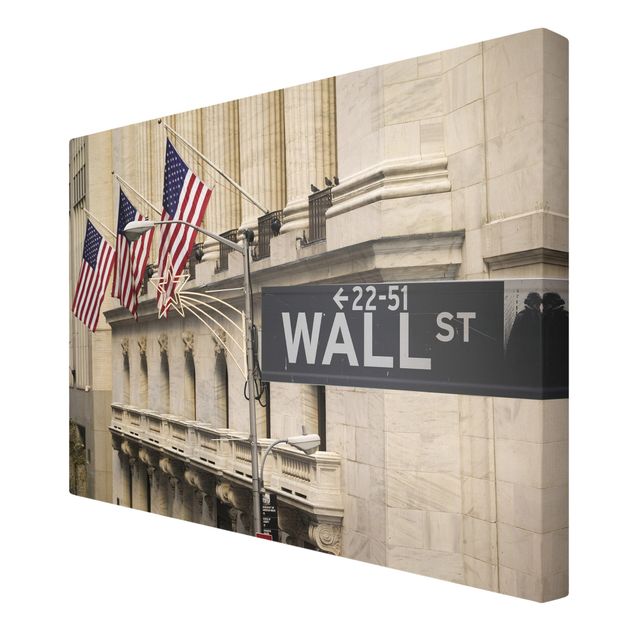Wandbilder Modern Wall Street