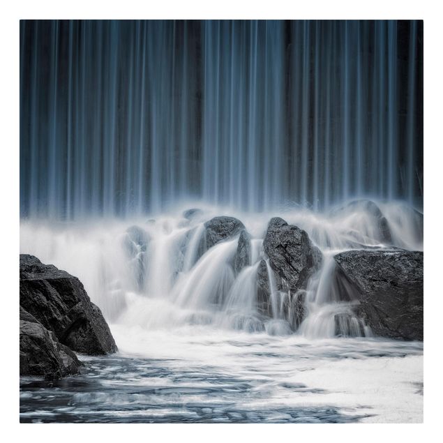 Wandbilder Natur Wasserfall in Finnland