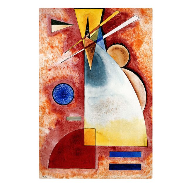 Wandbilder Kunstdrucke Wassily Kandinsky - Ineinander