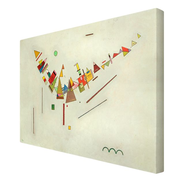 Leinwandbilder abstrakt Wassily Kandinsky - Winkelschwung