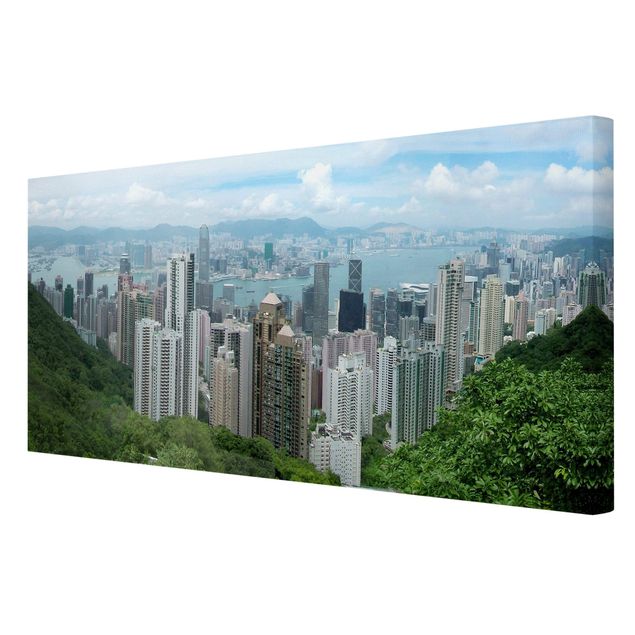 Wandbilder Modern Watching HongKong