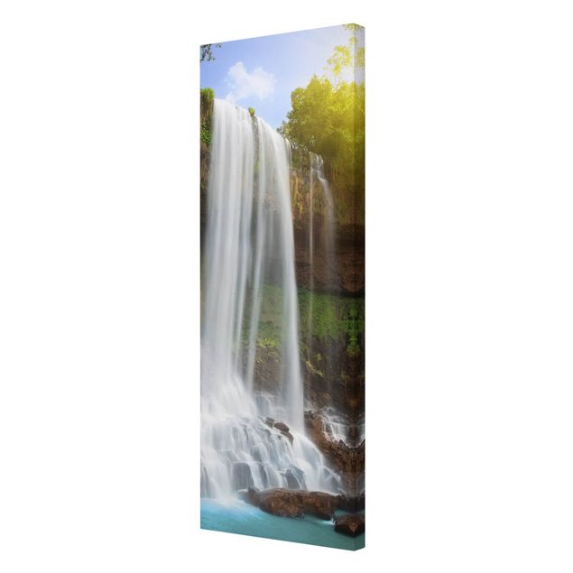 Leinwandbilder Wald Waterfalls