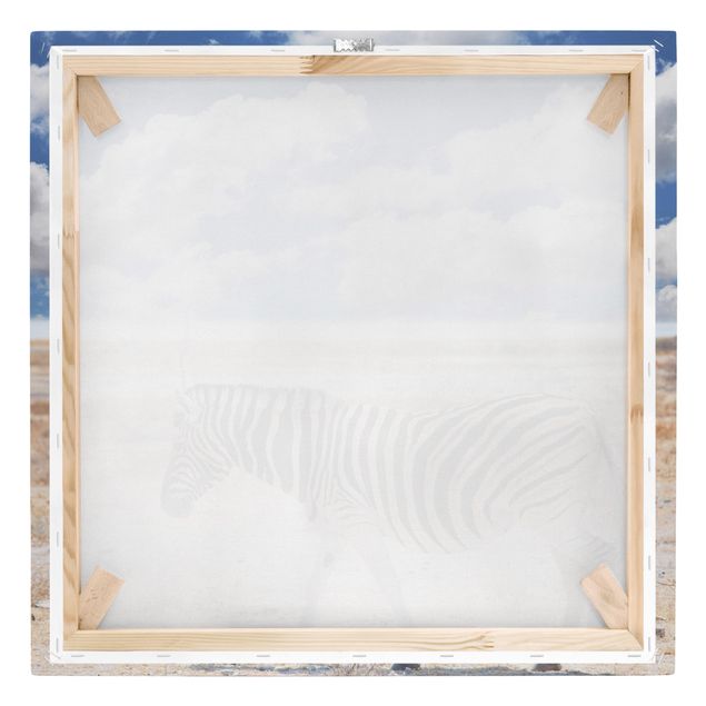Wandbilder Natur Zebra in der Savanne