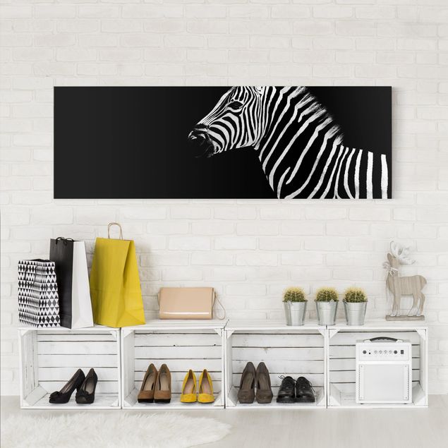 Leinwandbilder Zebra Zebra Safari Art