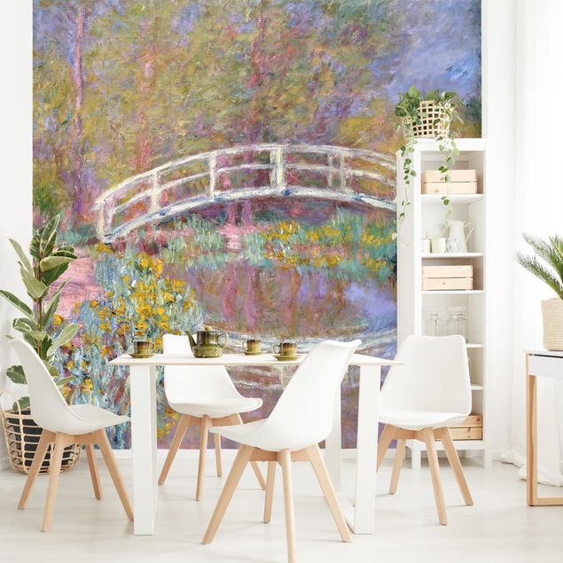 Wanddeko Küche Claude Monet - Brücke Monets Garten