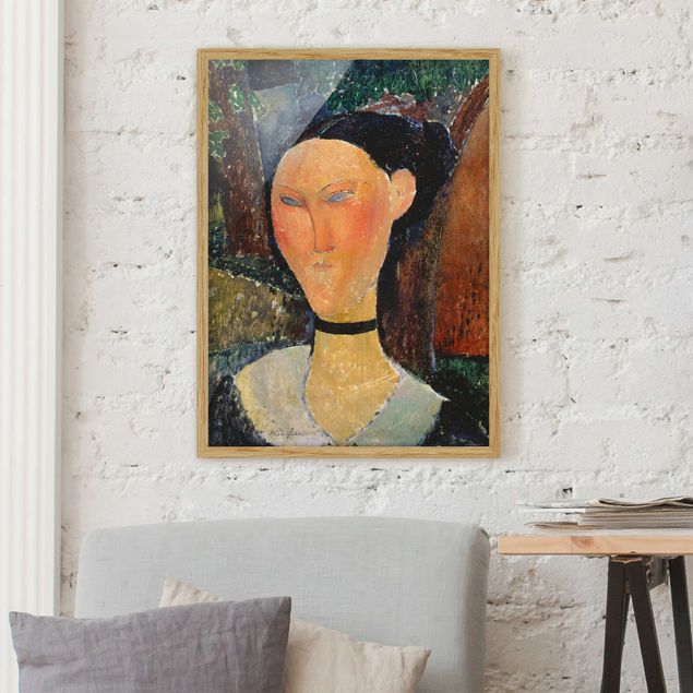 Küche Dekoration Amedeo Modigliani - Junge Frau