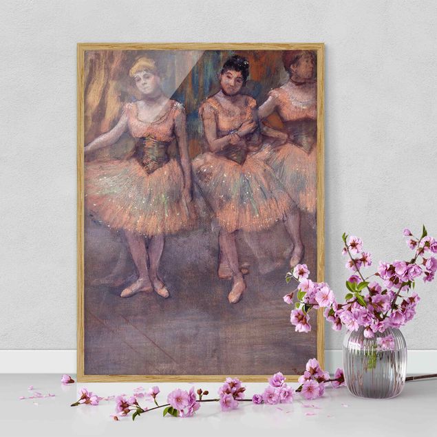 Wandbilder Ballerina Edgar Degas - Tänzerinnen vor Exercice