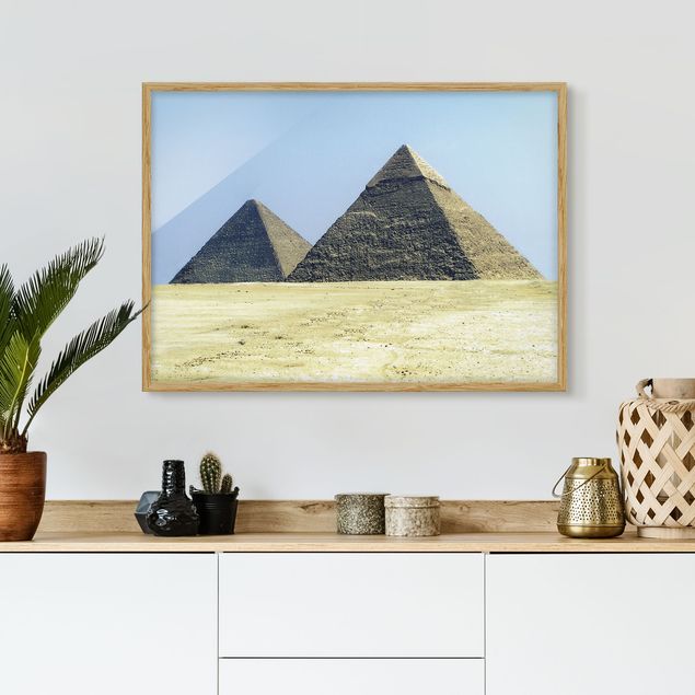 Wandbilder Landschaften Pyramids Of Gizeh