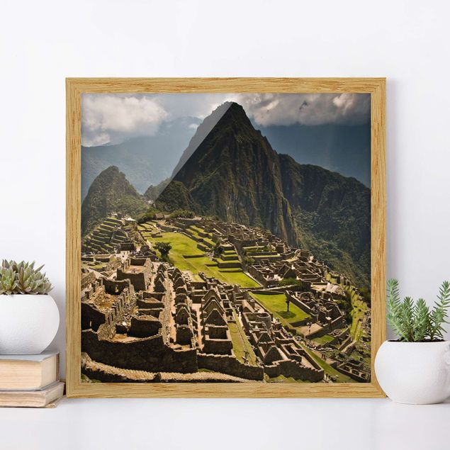 Wandbilder Berge Machu Picchu