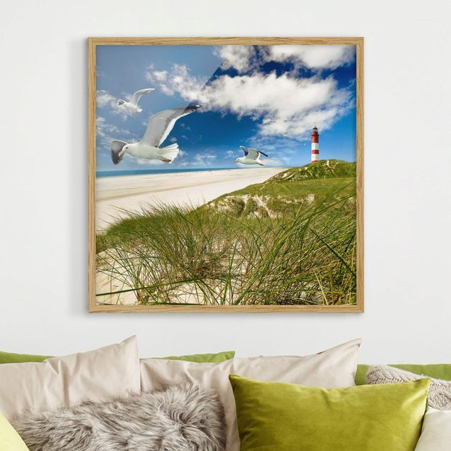 Strandbilder mit Rahmen Dune Breeze