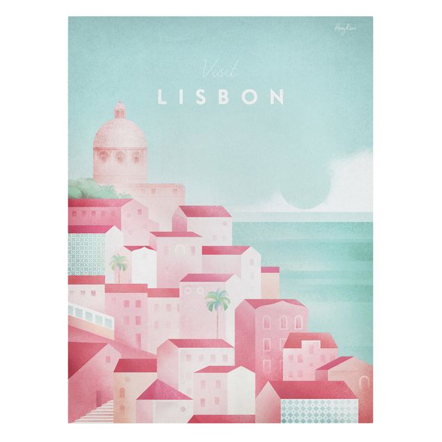 Wandbilder Meer Reiseposter - Lissabon