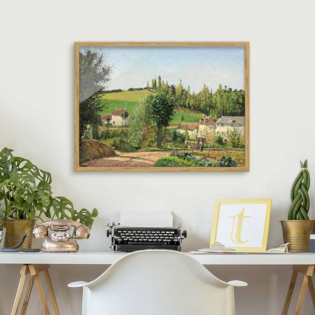Bilder Impressionismus Camille Pissarro - Kleines Dorf