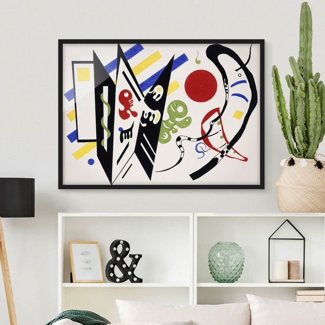 expressionistische Kunstdrucke Wassily Kandinsky - Reciproque
