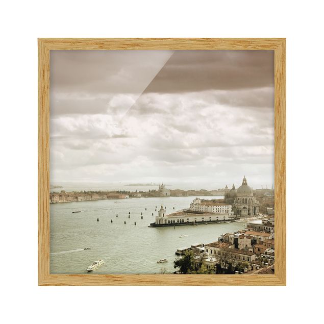 Gerahmte Bilder Vintage Lagune von Venedig