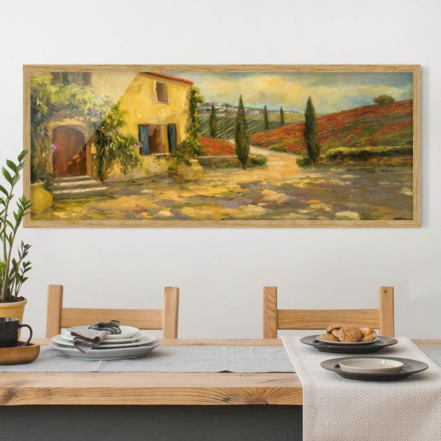 Wandbilder Italien Italienische Landschaft - Toskana