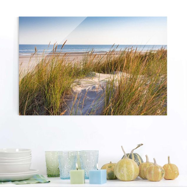 Wanddeko Küche Stranddüne am Meer
