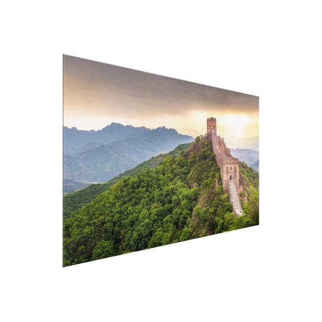 Wandbilder Berge Die unendliche Mauer von China