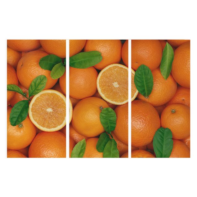 Leinwandbilder Saftige Orangen