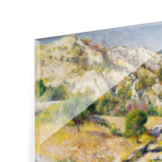 Wandbilder Landschaften Auguste Renoir - Felsen bei Estaque