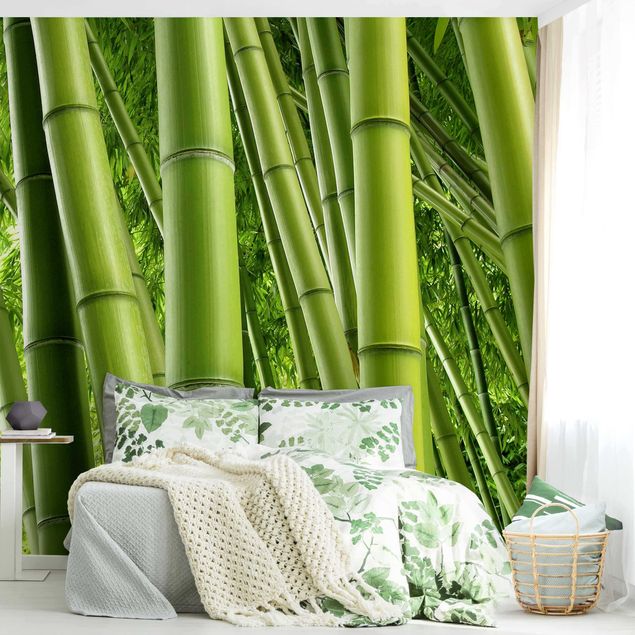 Wanddeko Küche Bamboo Trees