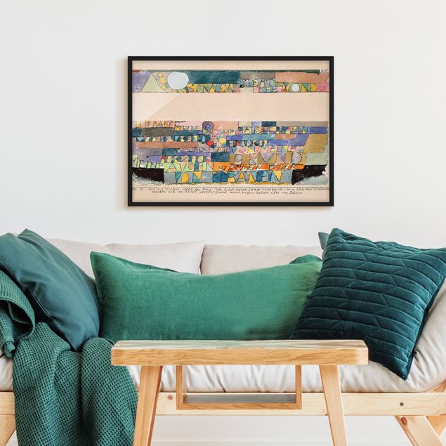 Wandbilder Architektur & Skyline Paul Klee - Der Mond