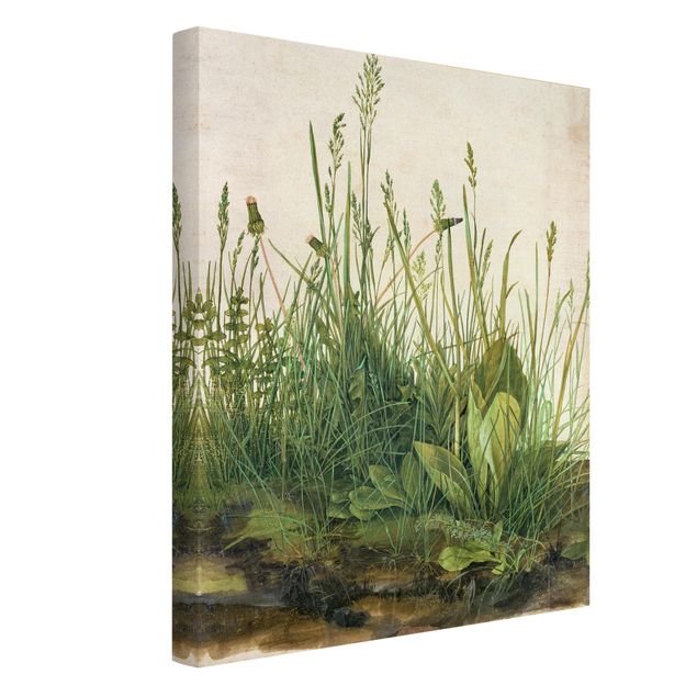 Leinwand Blumen Albrecht Dürer - Das große Rasenstück